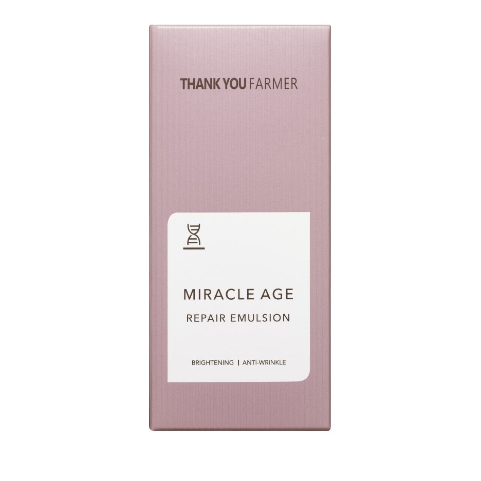 Thank You Farmer Miracle Age Repair Emulsion Γαλάκτωμα Προσώπου για Θρέψη, 130ml