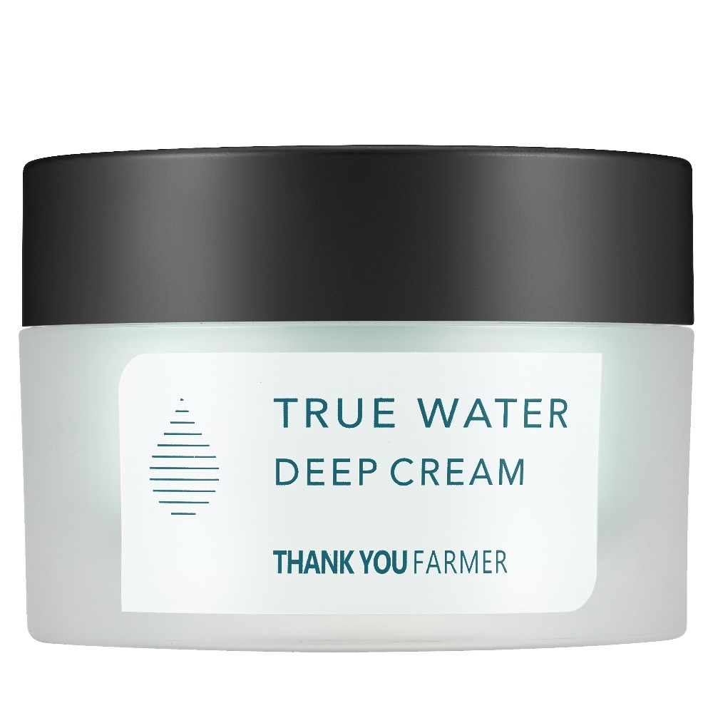 Thank You Farmer True Water Deep Cream Κρέμα Προσώπου Βαθιάς Ενυδάτωσης για το Κανονικό & Ξηρό Δέρμα, 50ml